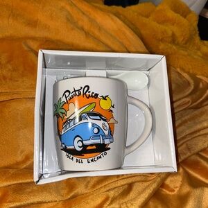Puerto Rico Mug with spoon